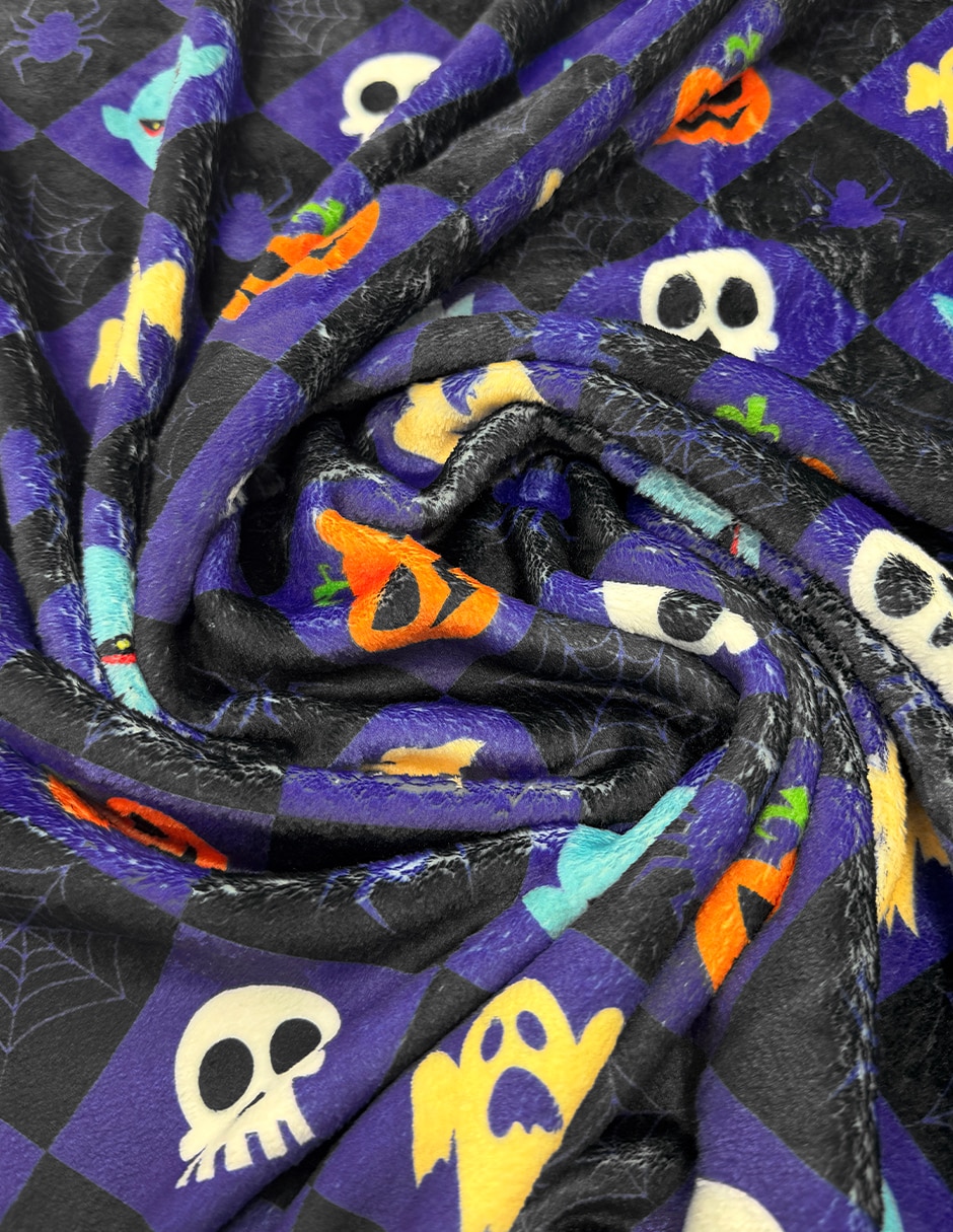 Frazada clásica de tejido suave coprire halloween