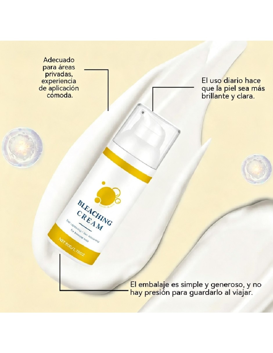 Crema para cuerpo recomendada para aclarar de día y noche para todo tipo piel 2
