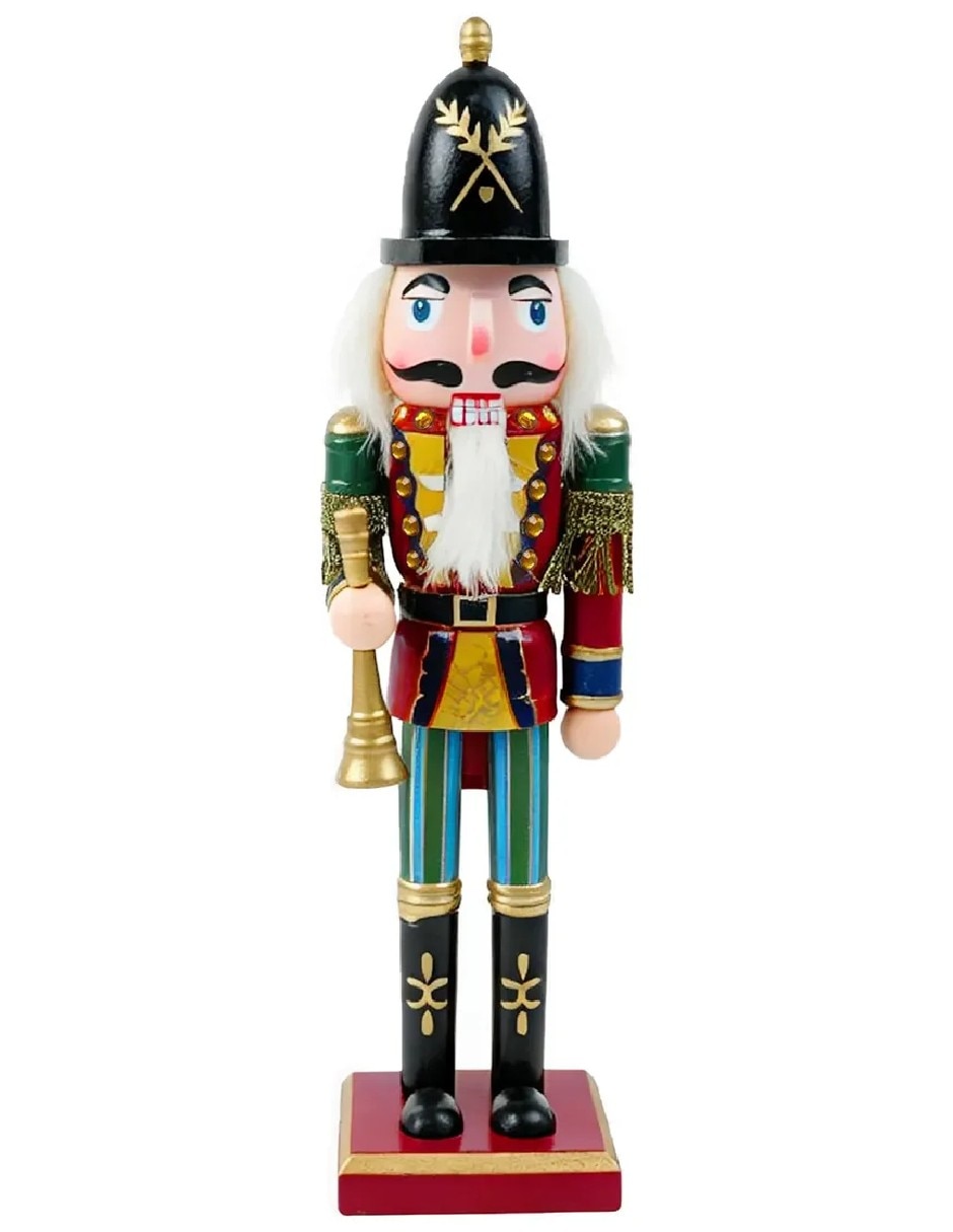 Figura decorativa de cascanueces navidad de madera Figura decorativa de cascanueces navidad de madera