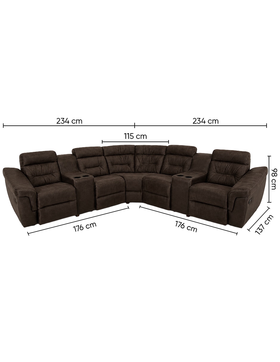 Sala modular urbana de tela 9