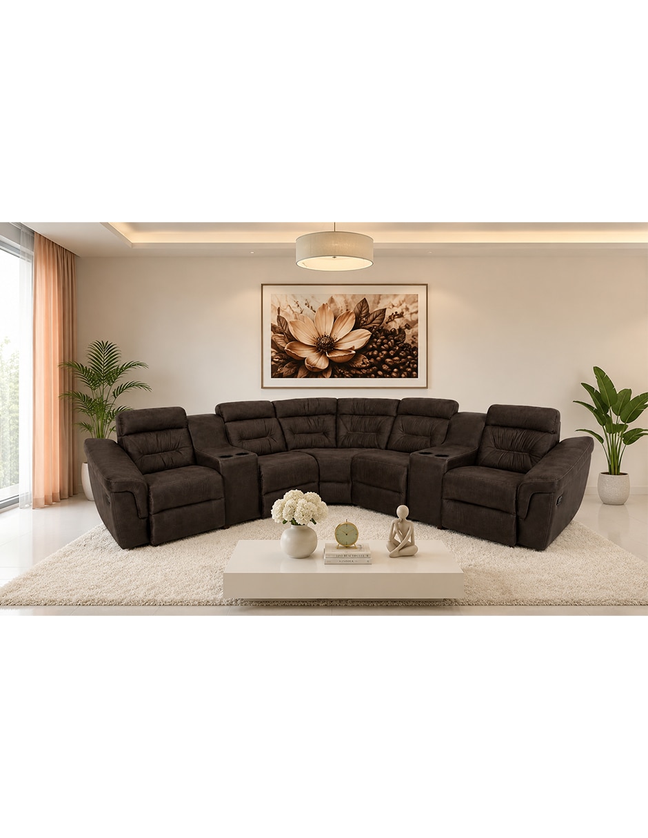 Sala modular urbana de tela 8