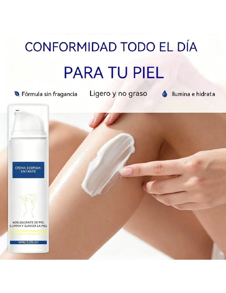 Crema para cuerpo recomendada para aclarar de día todo tipo piel 4