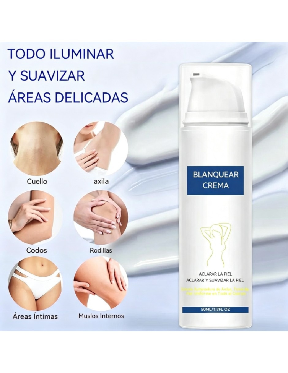 Crema para cuerpo recomendada para aclarar de día todo tipo piel 2