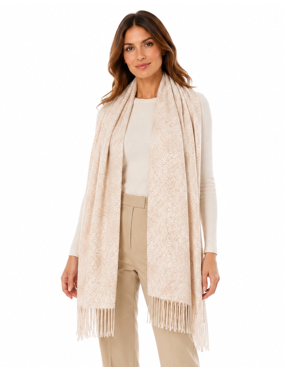 Chal estampado floral 4