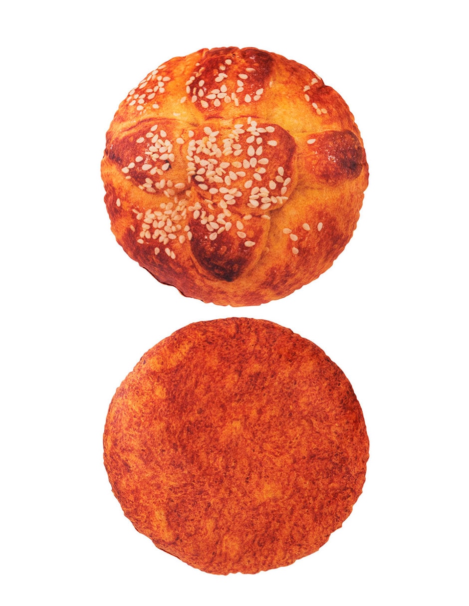 Cojín decorativo Round Pillow Pan de Muerto 6