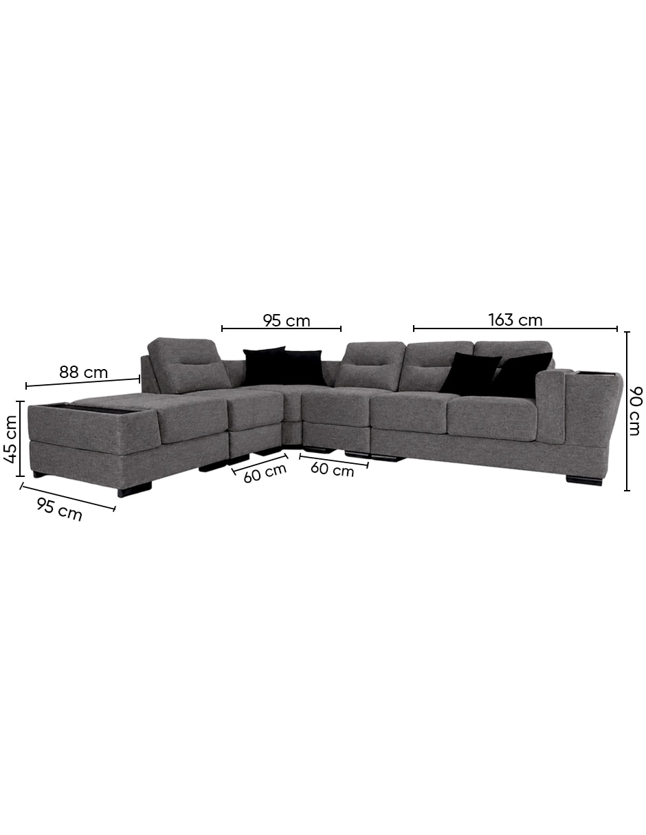 Sala modular manta kessa de lino 17