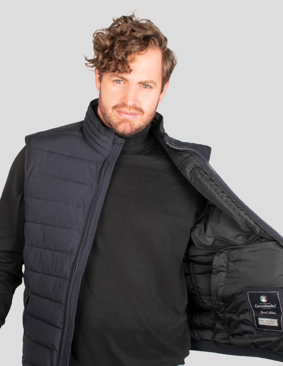 Chaleco capitonado para hombre 4