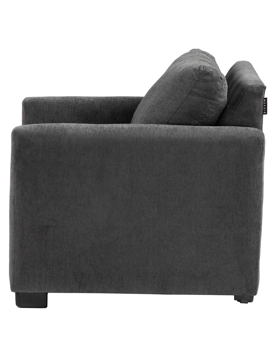 Sillón de madera y tela 3