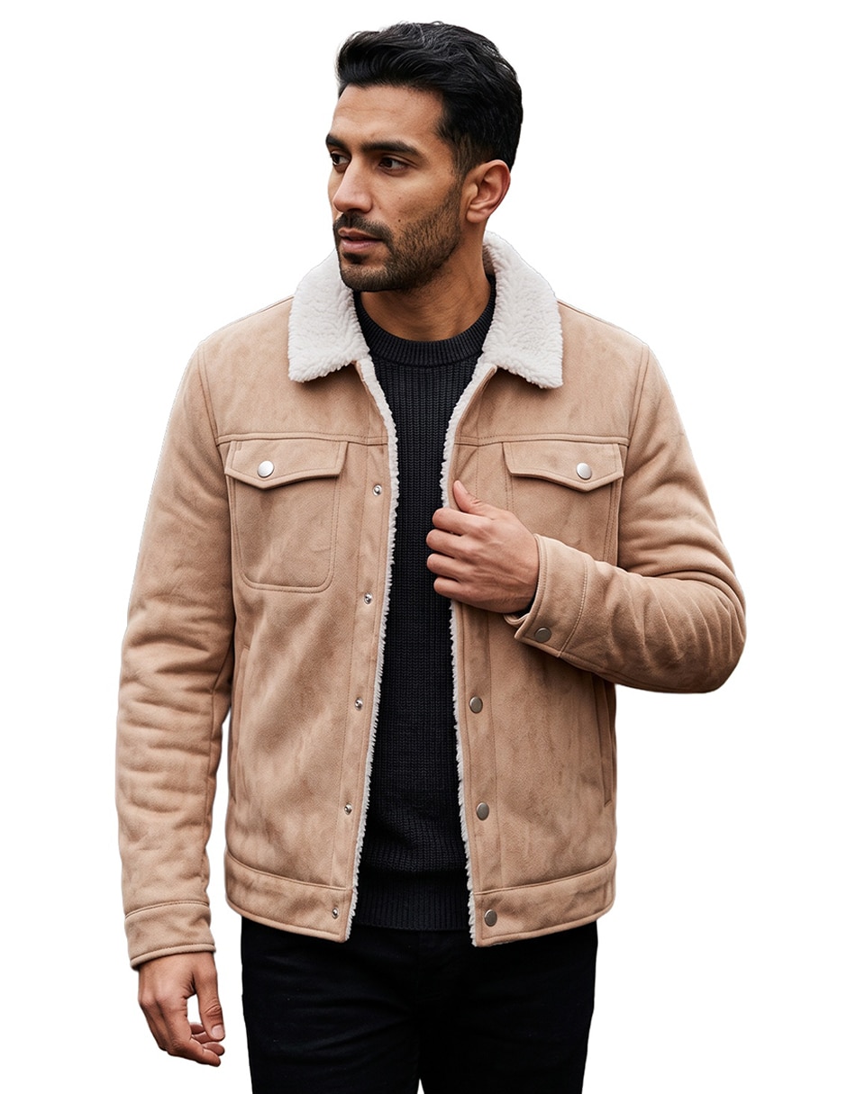 Chamarra casual impermeable para hombre 9
