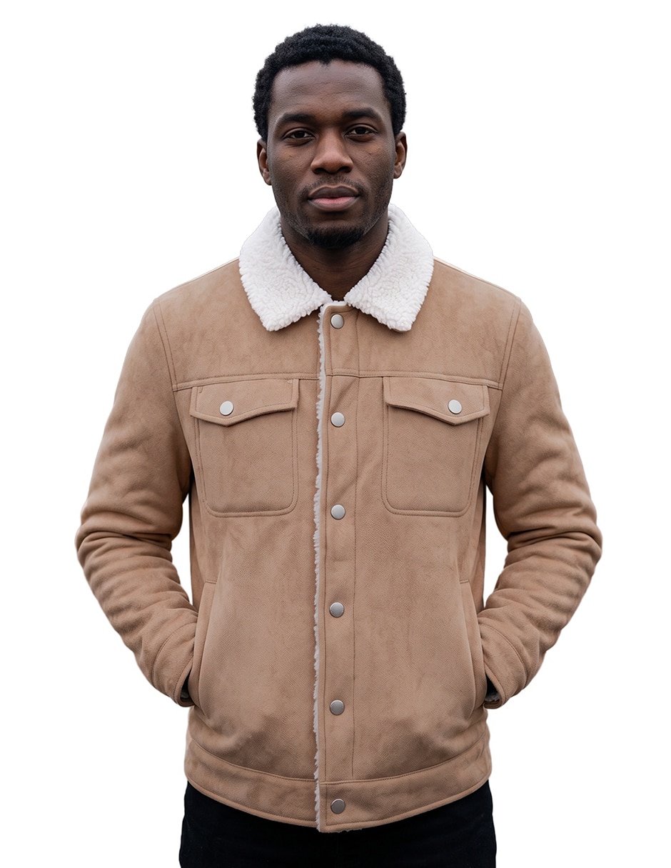 Chamarra casual impermeable para hombre 4