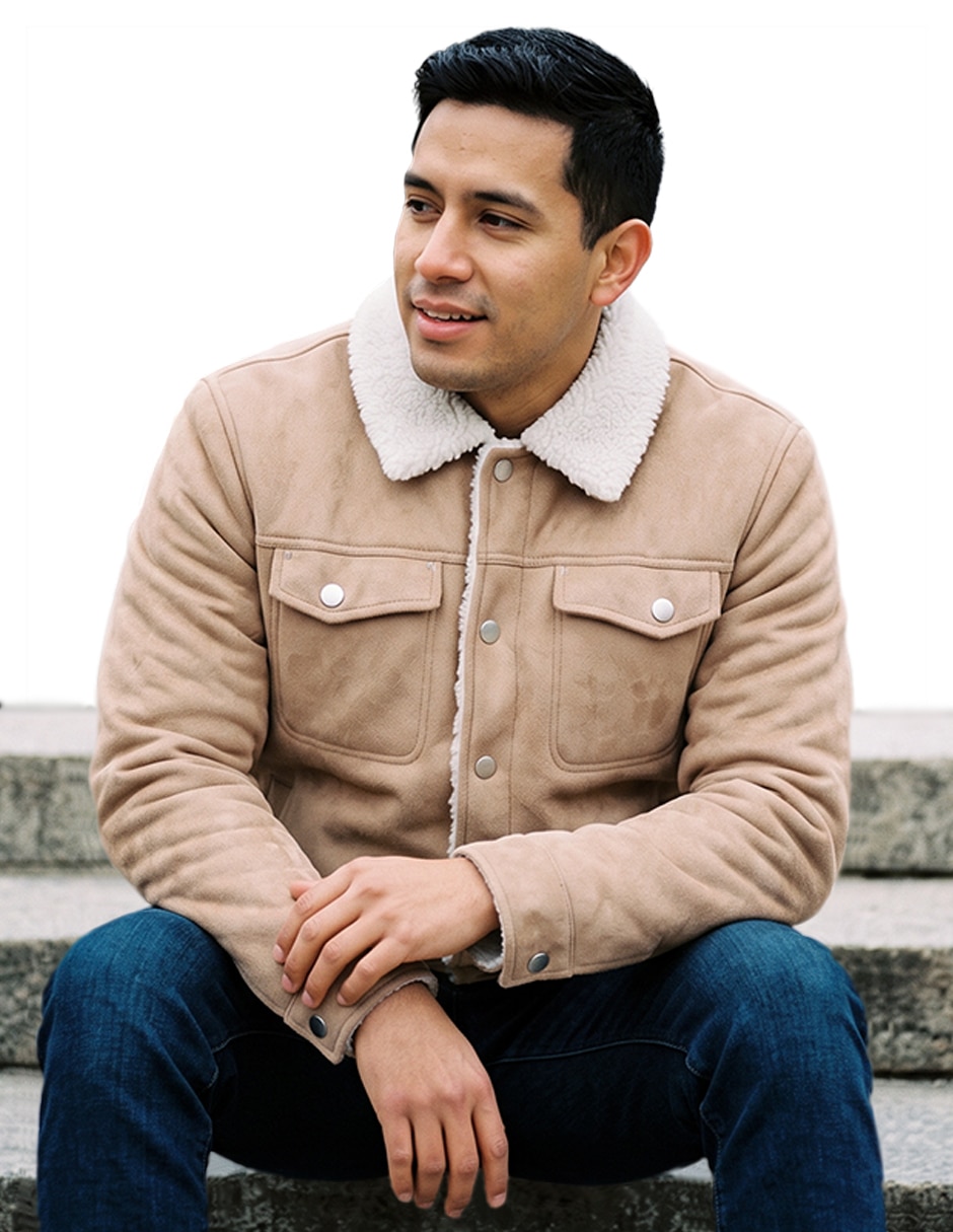 Chamarra casual impermeable para hombre 10