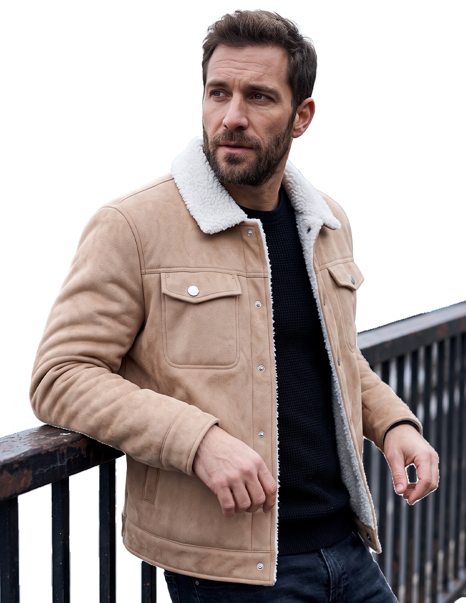 Chamarra casual impermeable para hombre 3