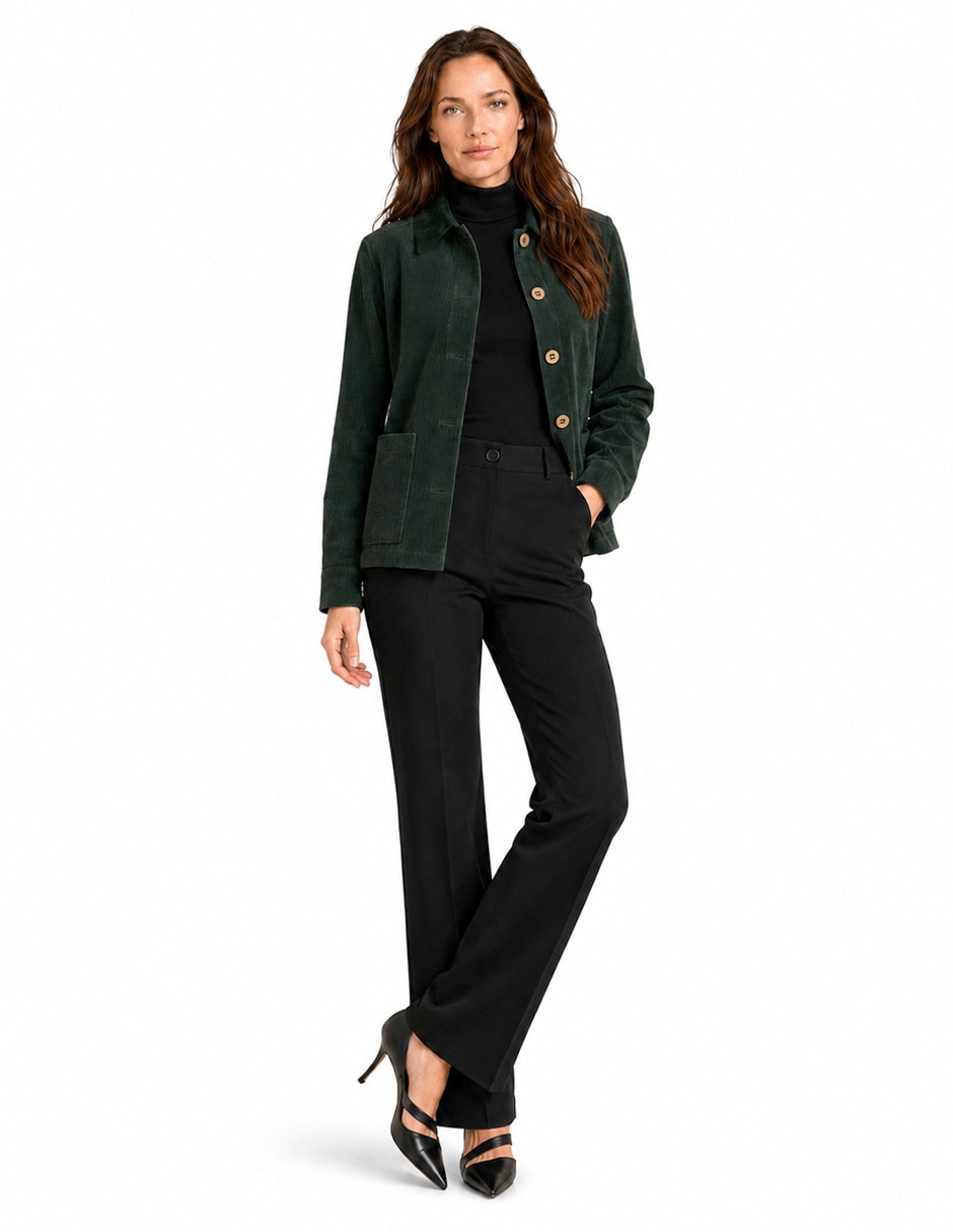Chamarra casual para mujer 2