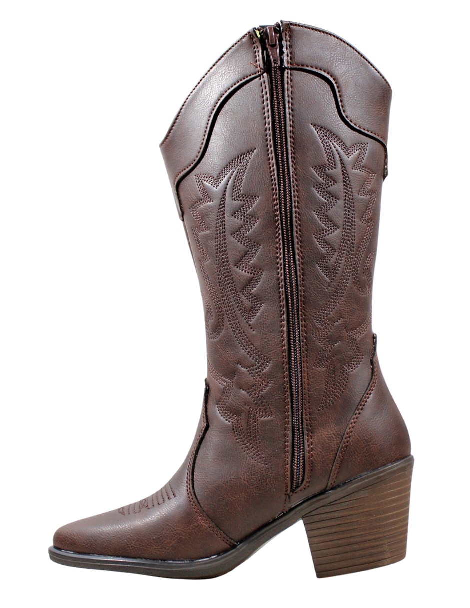Bota cowboy abajo de la rodilla para mujer 3