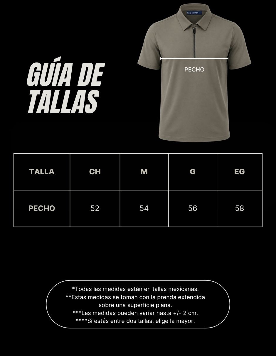 Playera tipo polo Para hombre 6