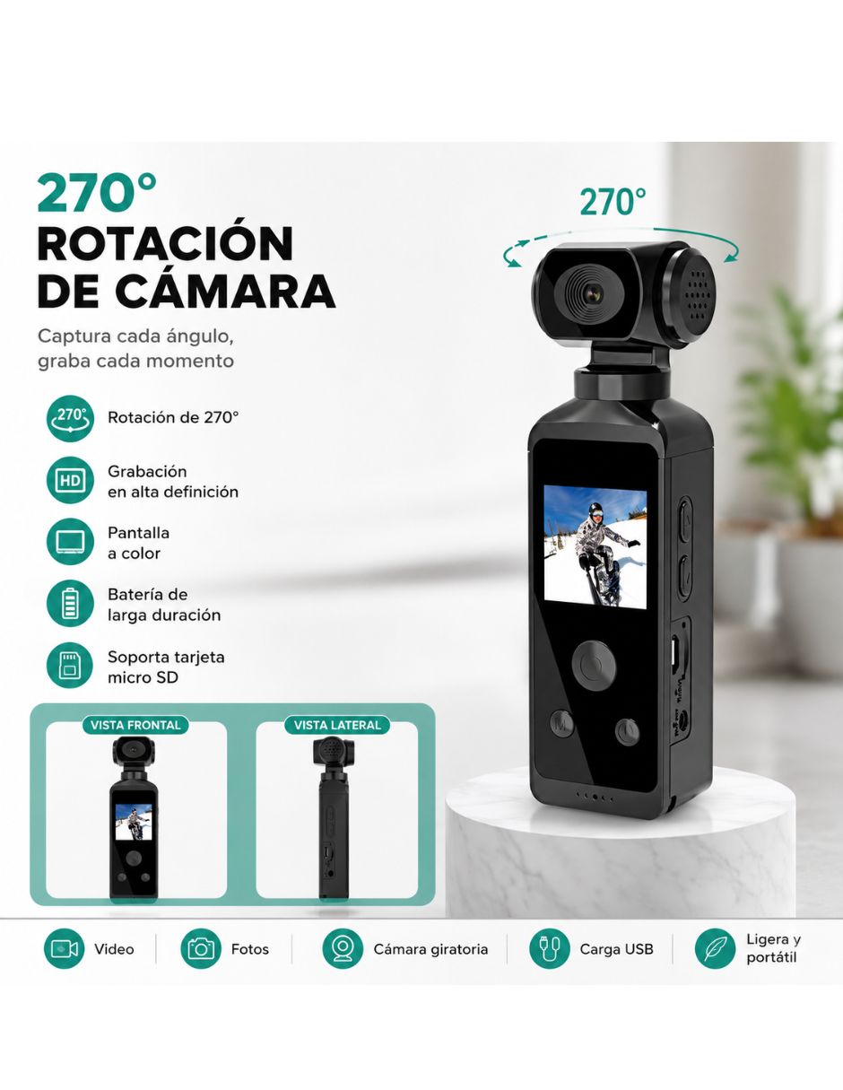 Videocámara IQ TECH HD 3