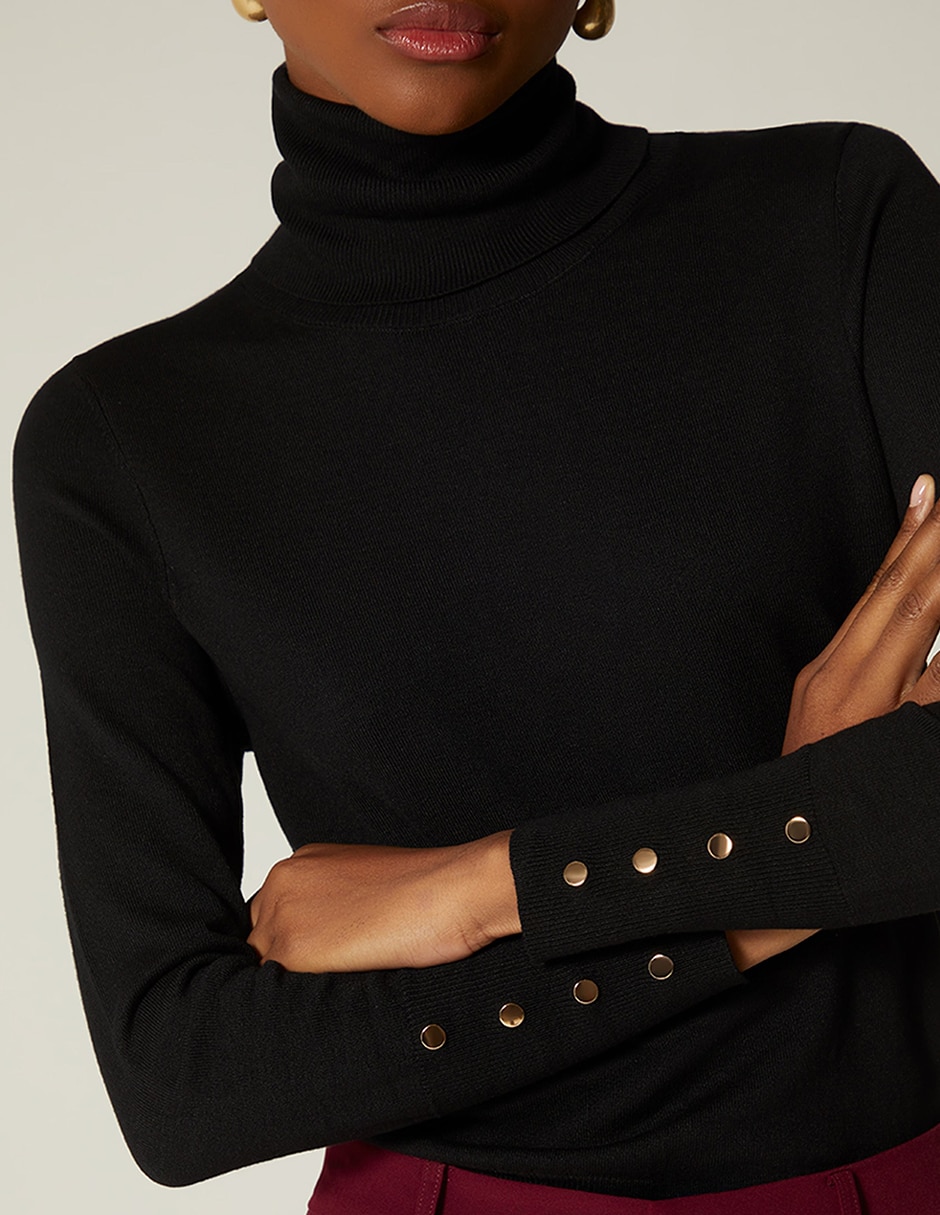 Suéter cuello tortuga para mujer 3