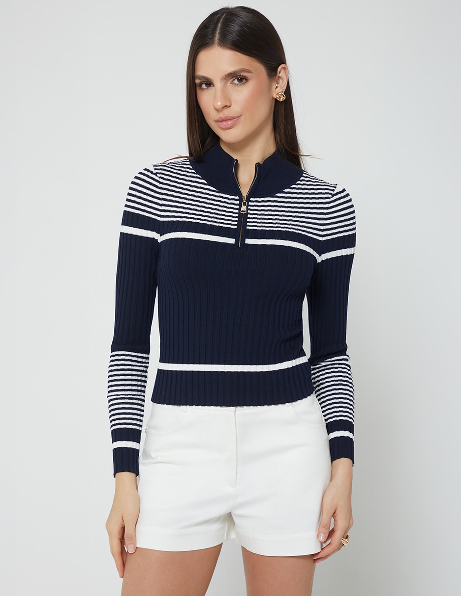 Suéter cuello alto para mujer Suéter cuello alto para mujer