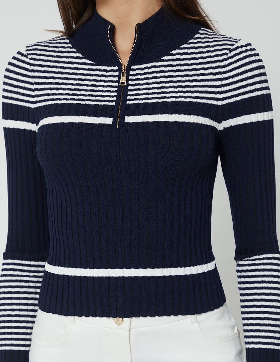 Suéter cuello alto para mujer 4
