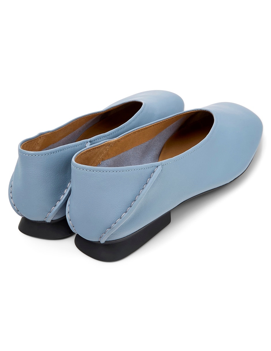 Balerinas Casi Myra de piel para mujer 7