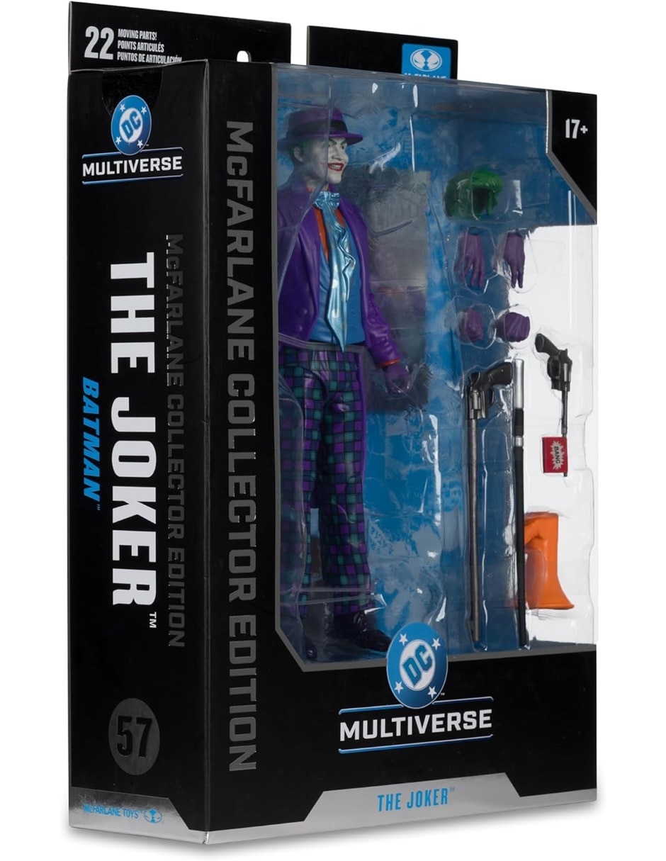 Figura de colección articulada batman returns joker collectors mcfarlane 2