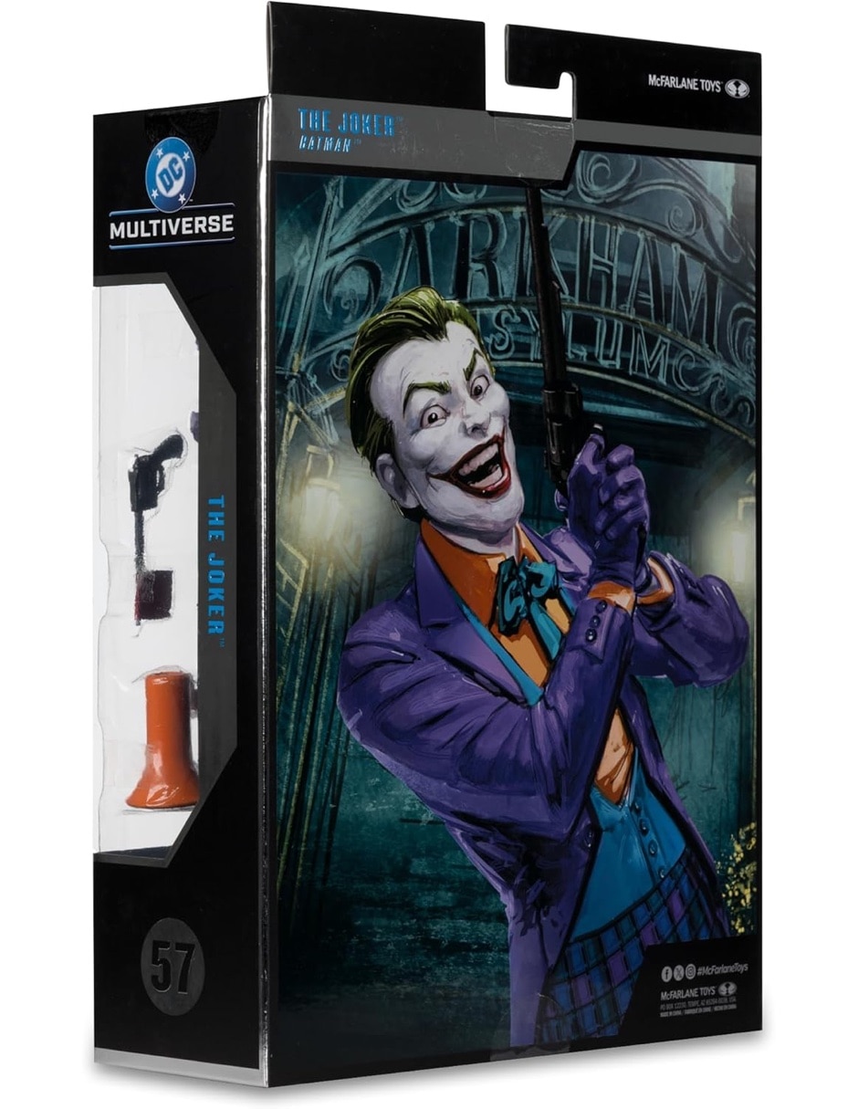 Figura de colección articulada batman returns joker collectors mcfarlane 7