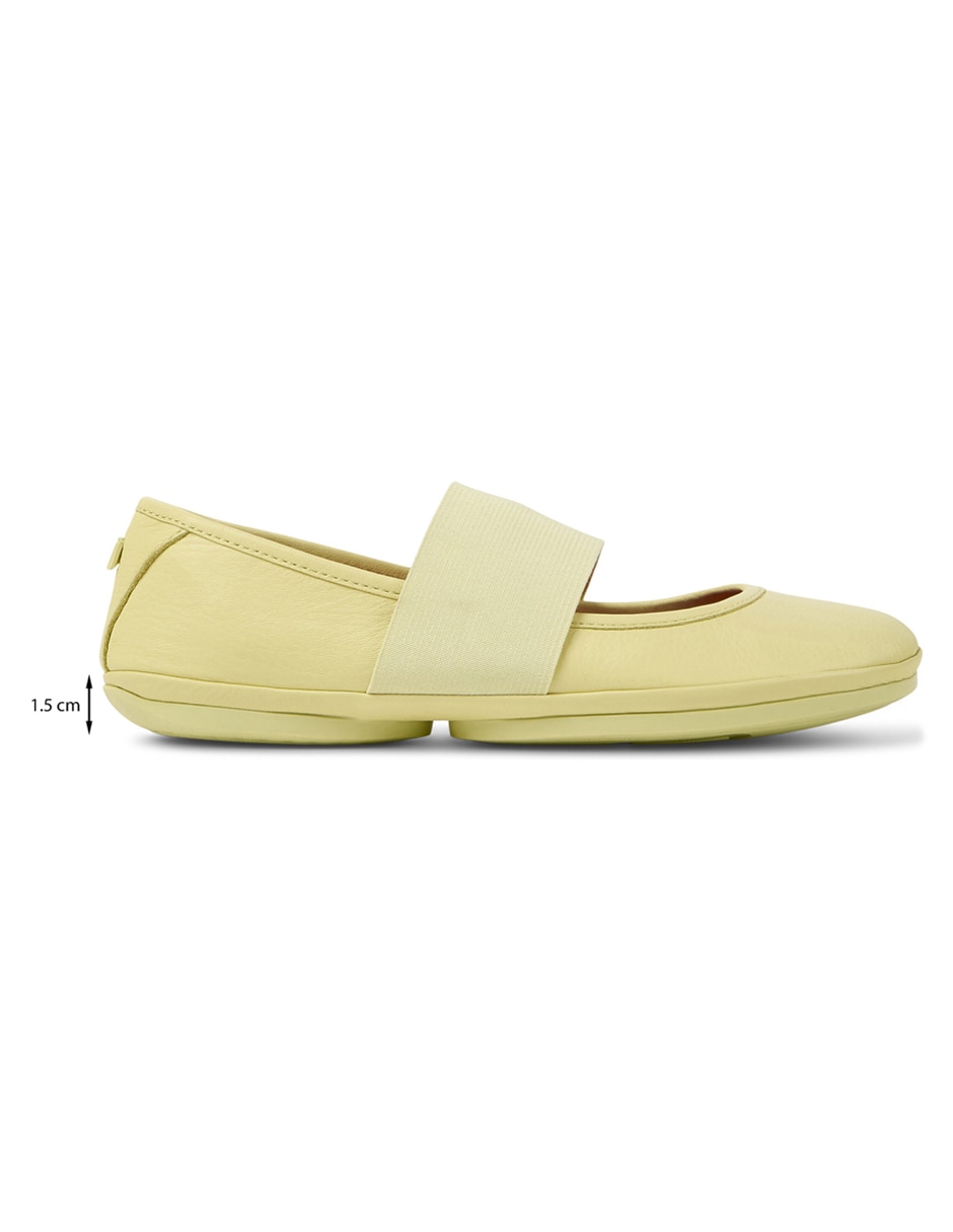 Balerinas Right Nina de piel para mujer 8