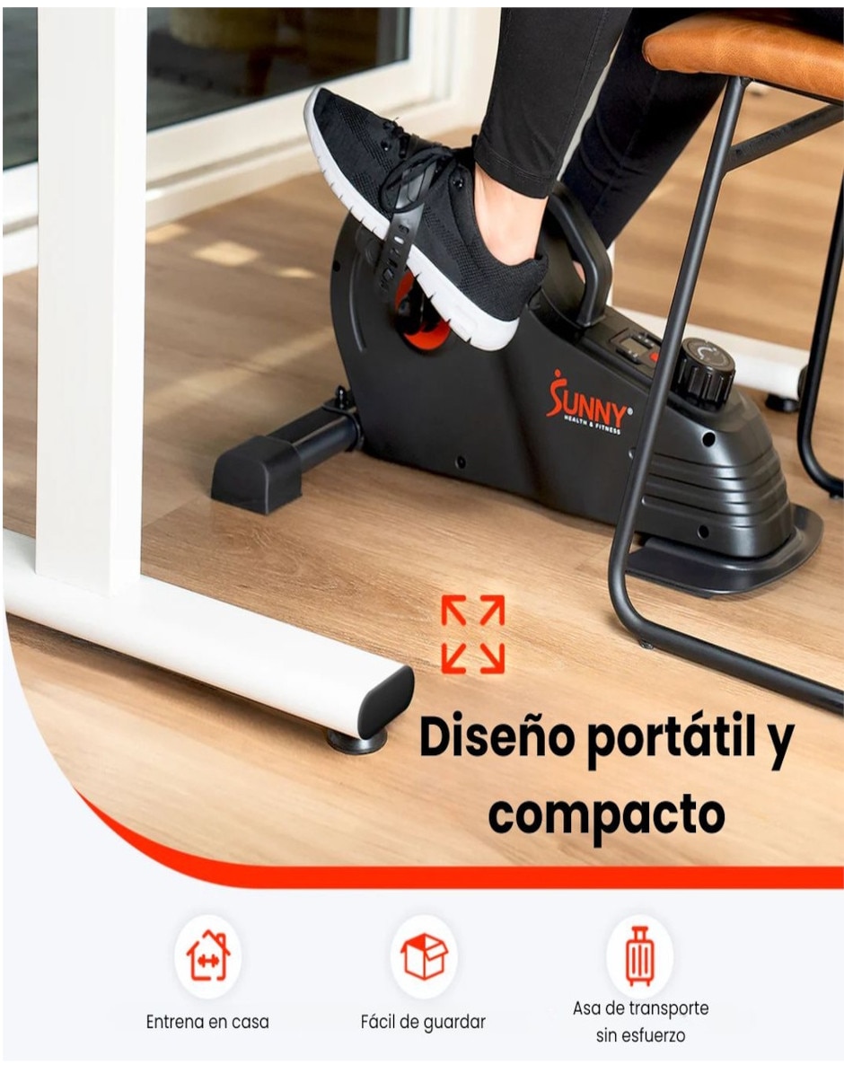 Mini bicicleta estática modelo Sf-b0891smart de acero inoxidable 6