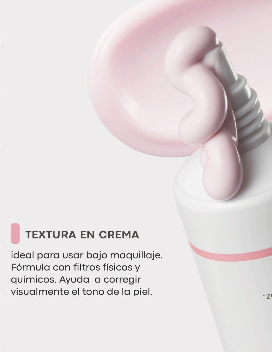 Protector solar FPS 50+ Tone Up PDRN Pink Iluminadora 50 ml 4