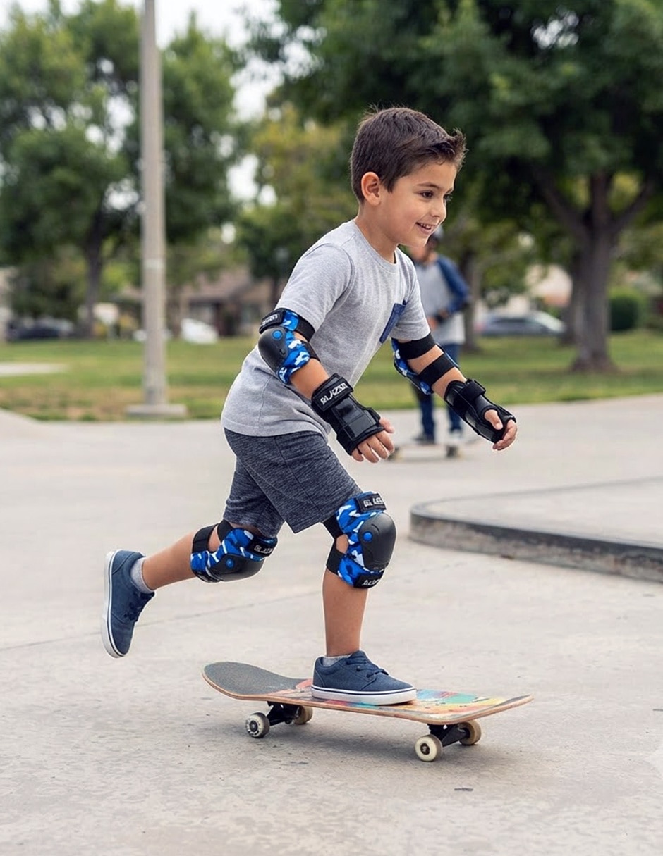 Kit de rodilleras y coderas infantil 4