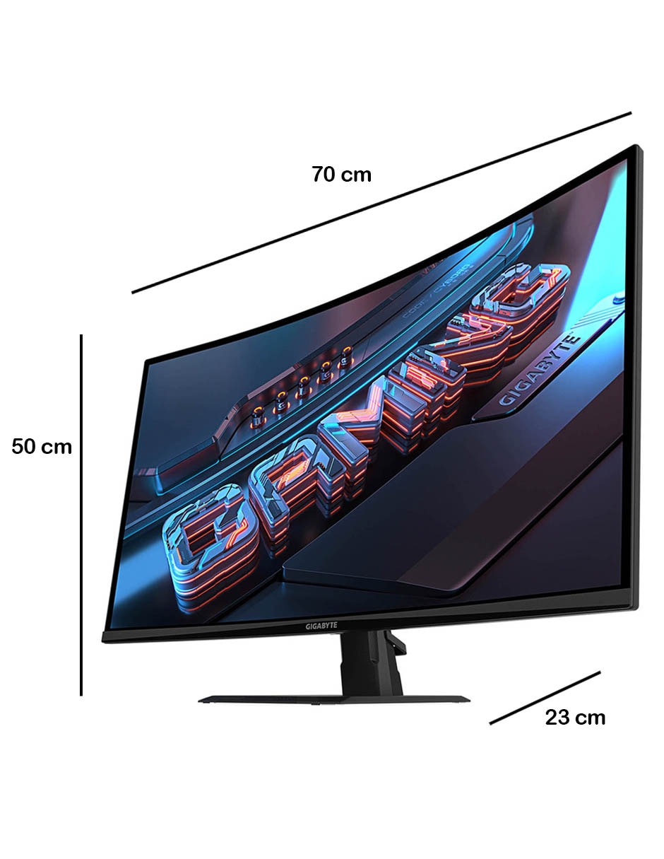 Monitor gamer gs32qca va qhd 31.5 pulgadas gs32qca 4