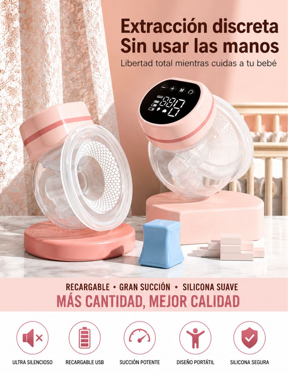 Copa para extractor de leche 3