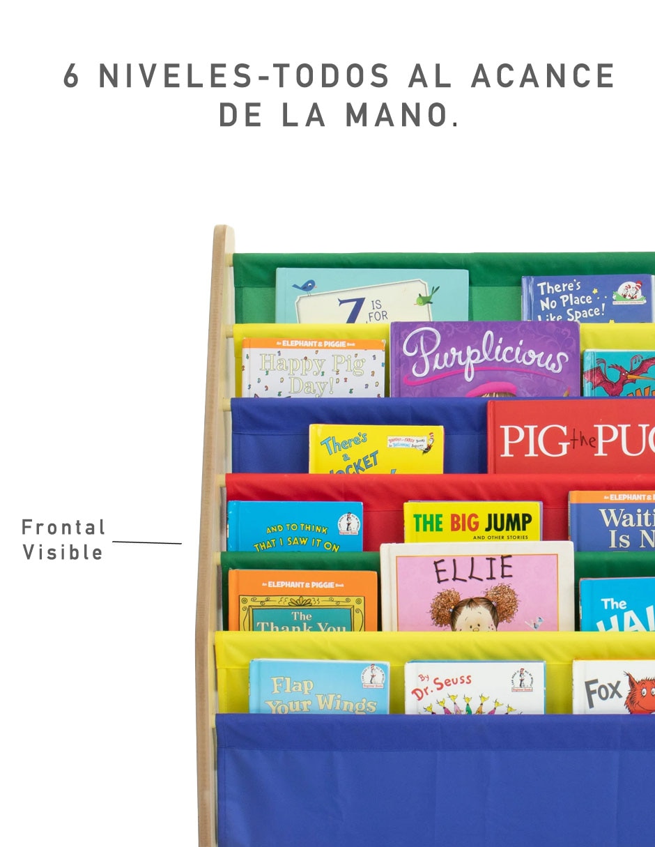 Organizador de libros armable