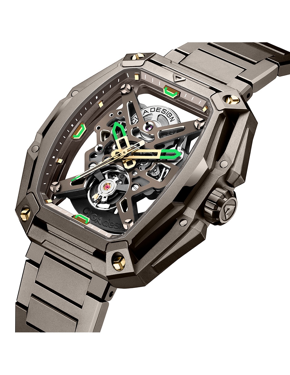 Reloj pulsera hunter vintage gold para hombre z035-br01-8br 2