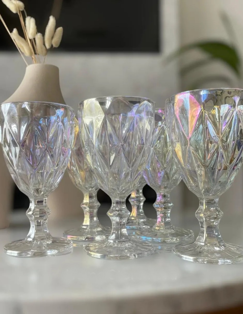 Set de copas de vidrio 6 piezas 3