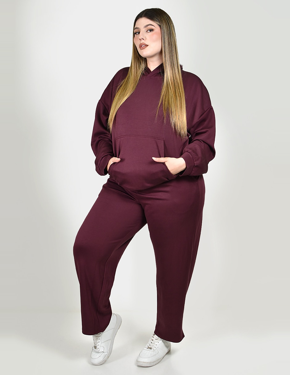 Conjunto deportivo regular con elástico para mujer 6
