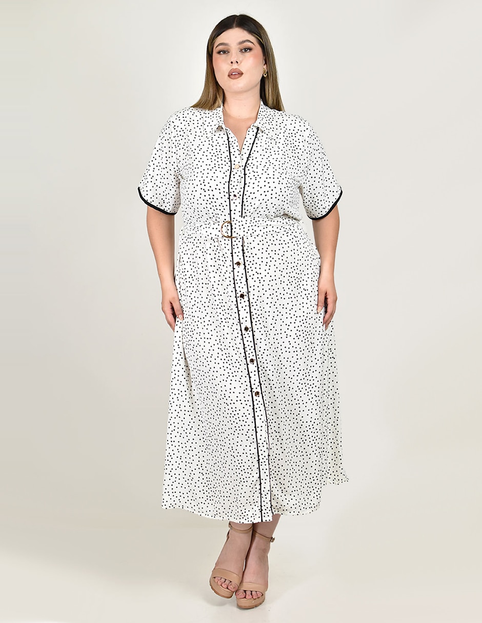 Vestido midi casual para mujer