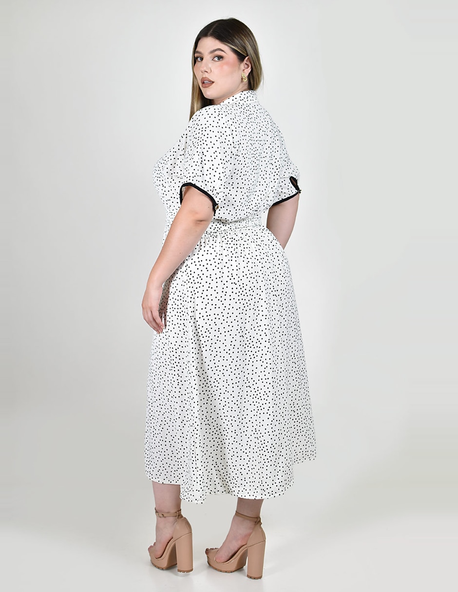 Vestido midi casual para mujer 4