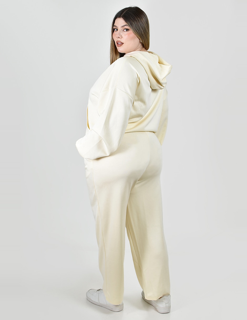 Conjunto deportivo regular con elástico para mujer 4