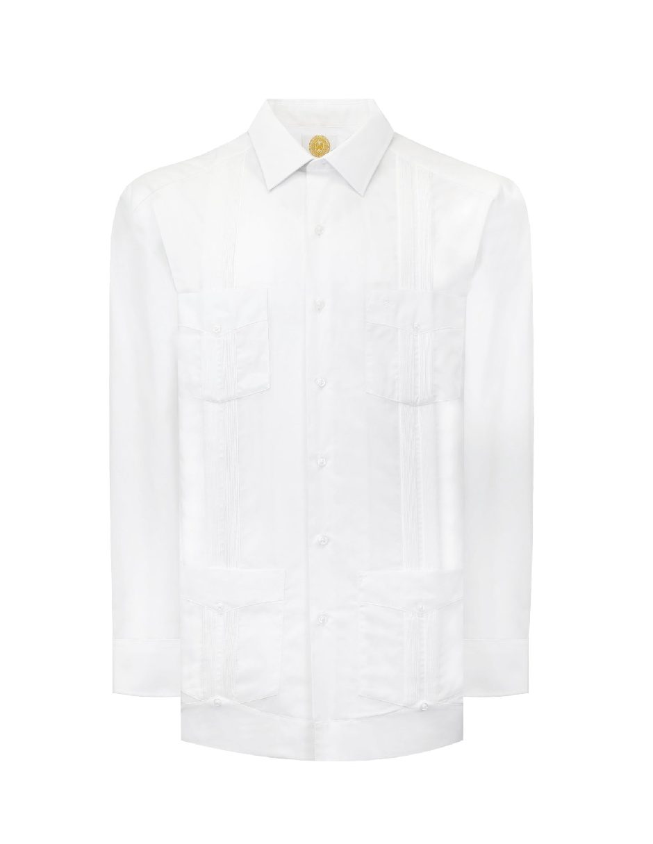 Guayabera manga larga para niño 5