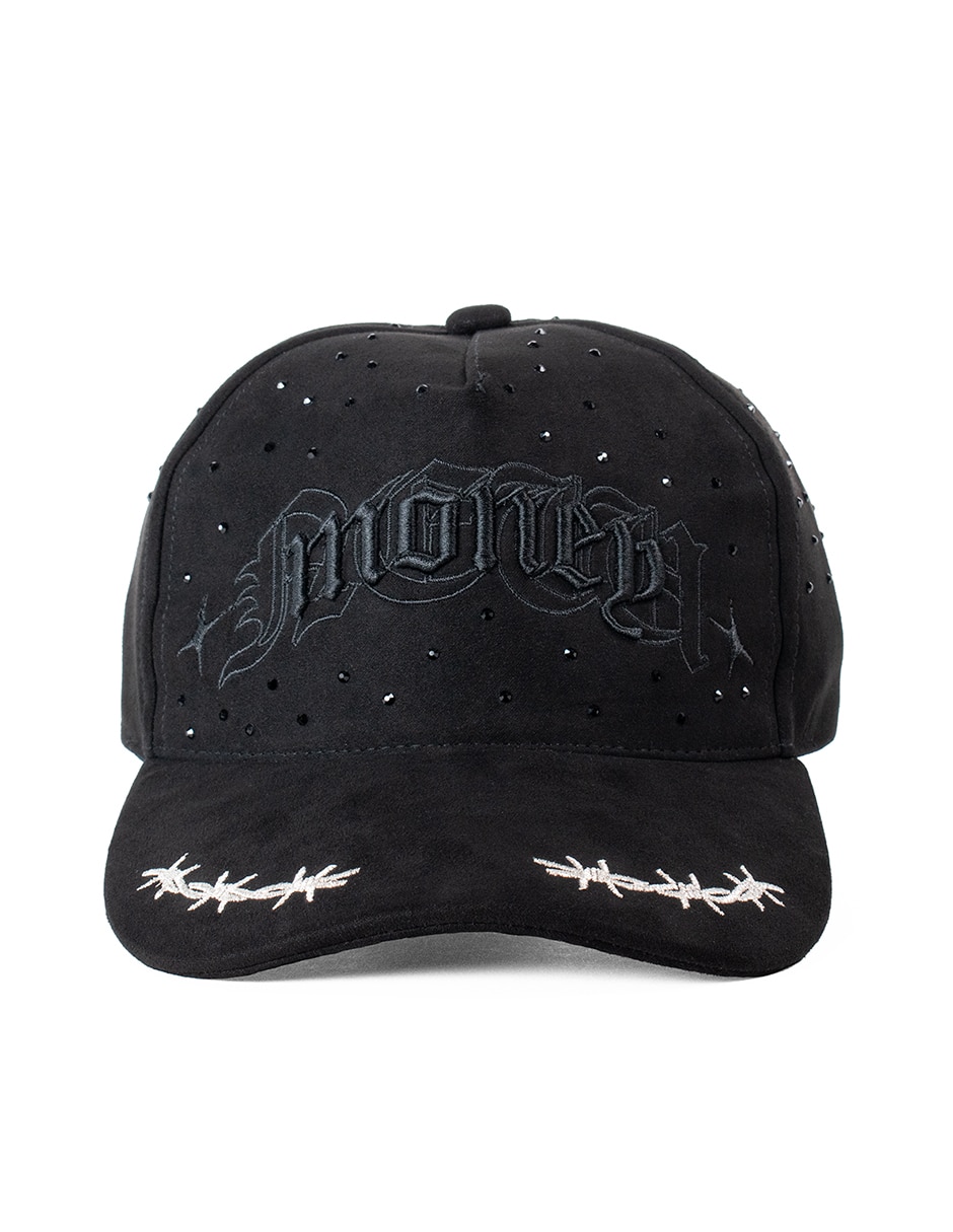 Gorra visera curva broche casual unisex