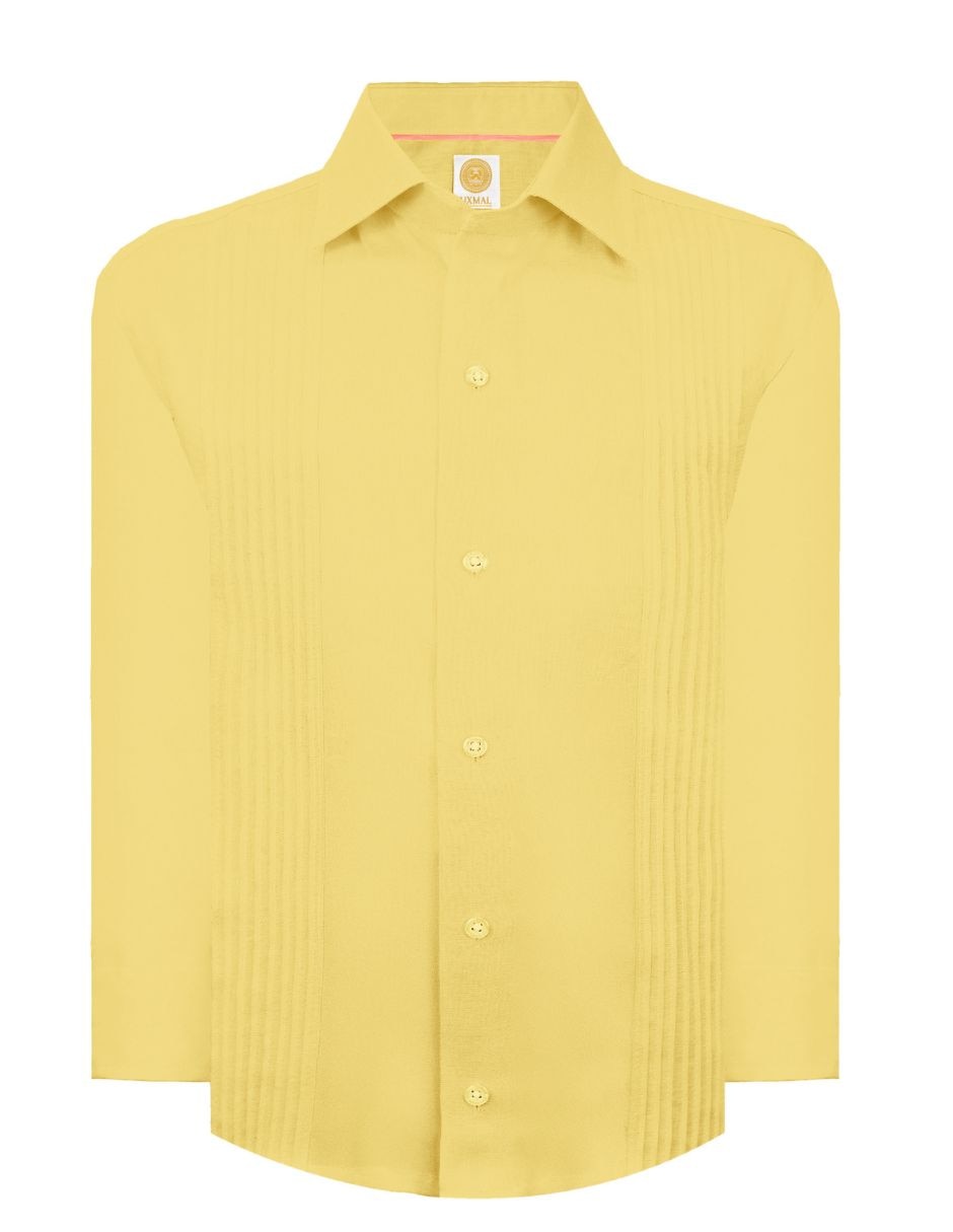 Guayabera manga larga para niño 5