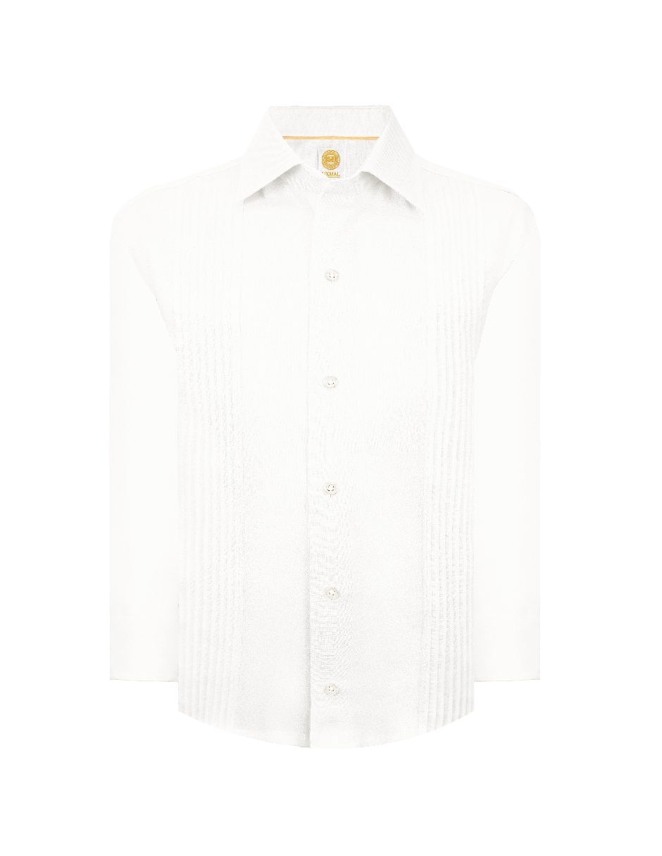 Guayabera manga larga para niño 3