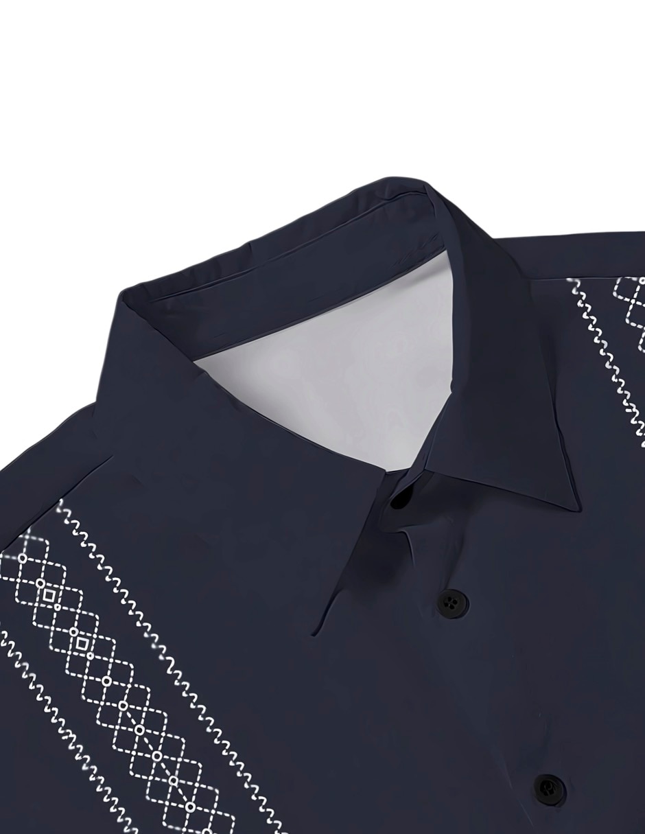 Camisa de playa manga corta para hombre 4
