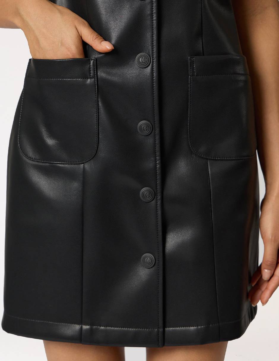 Vestido arriba rodilla casual para mujer