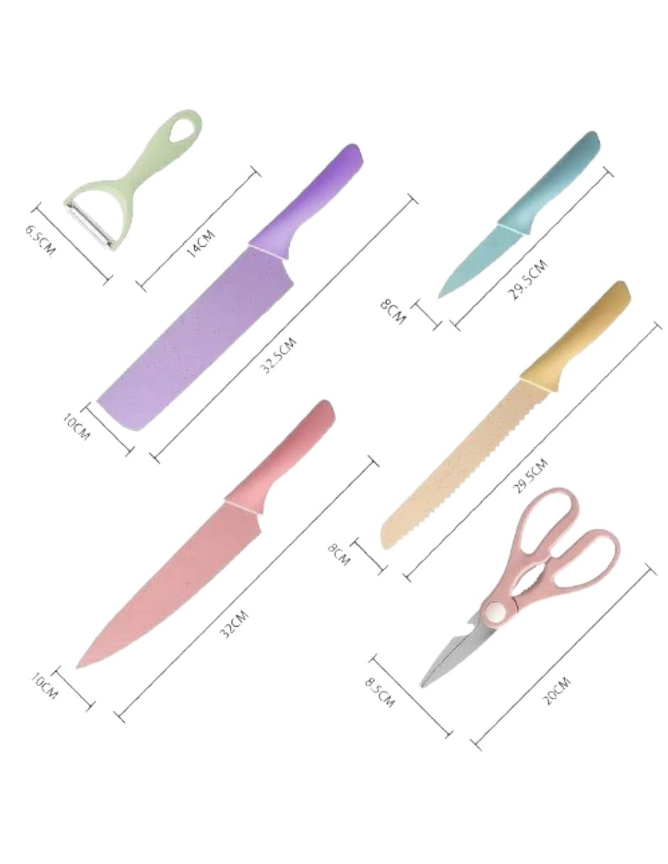 Set de cuchillos 6 piezas 2