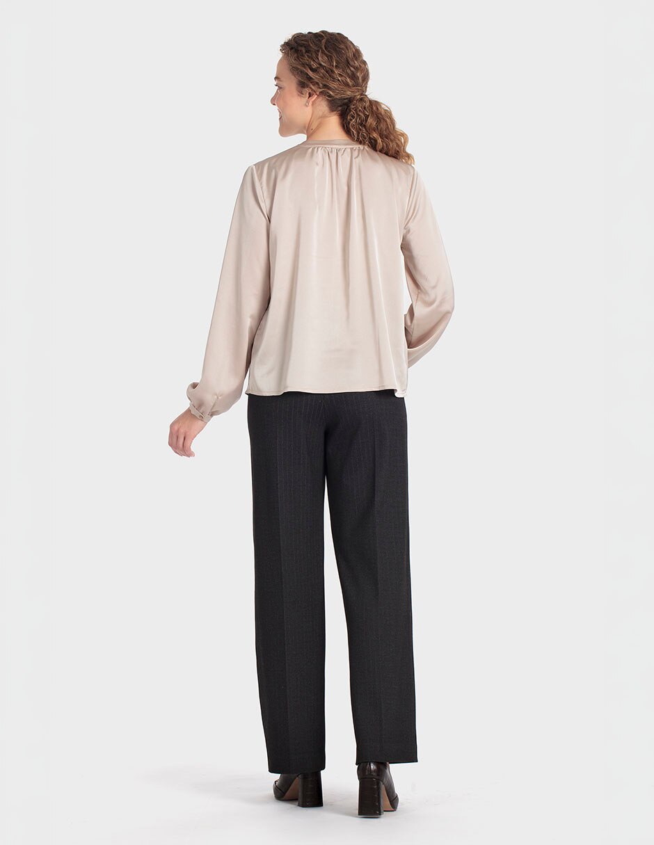 Blusa manga larga para mujer 4