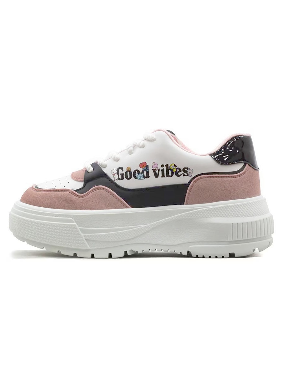 Tenis bts para mujer