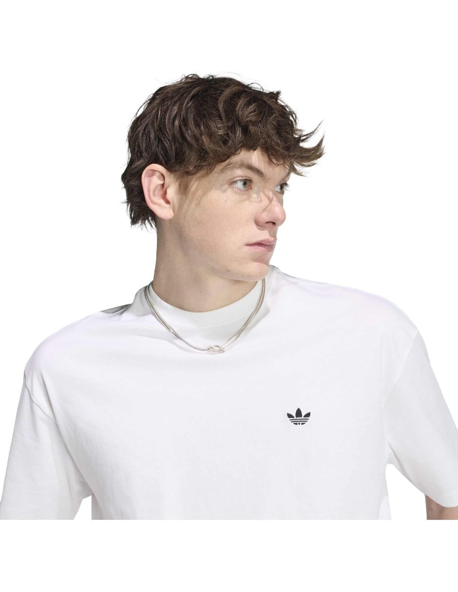 Playera Trefoil Essentials cuello redondo para hombre 5