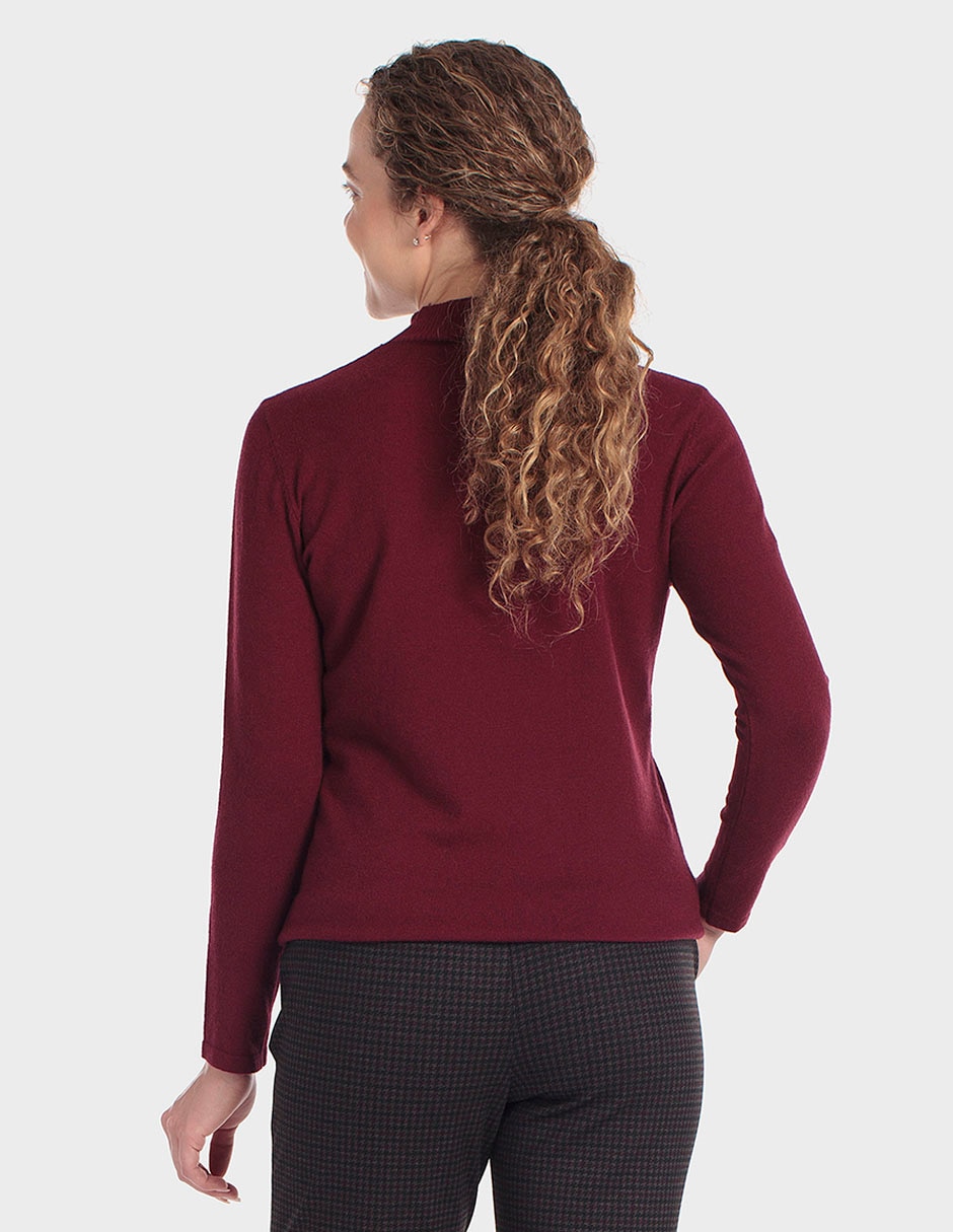 Suéter cuello redondo para mujer 3
